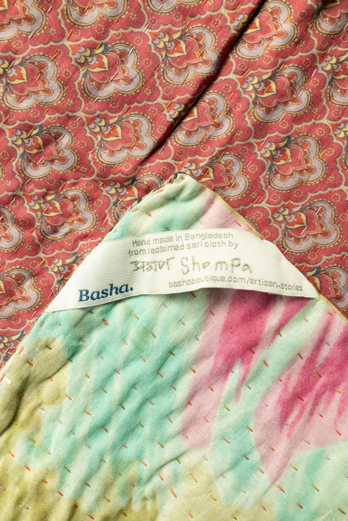 Miracle No. 1 Mini Kantha Blanket