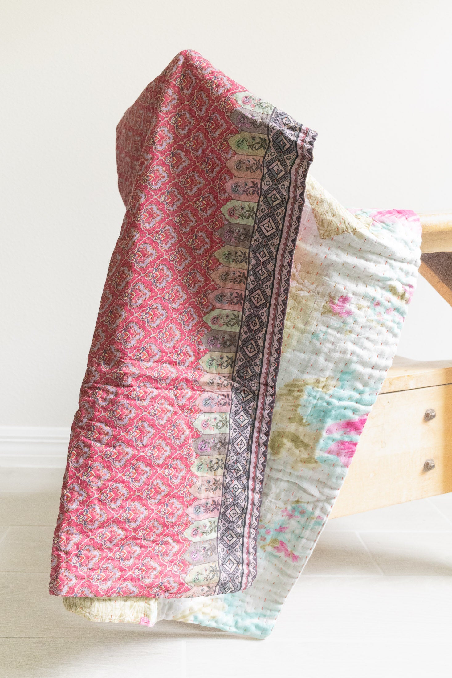 Miracle No. 1 Mini Kantha Blanket