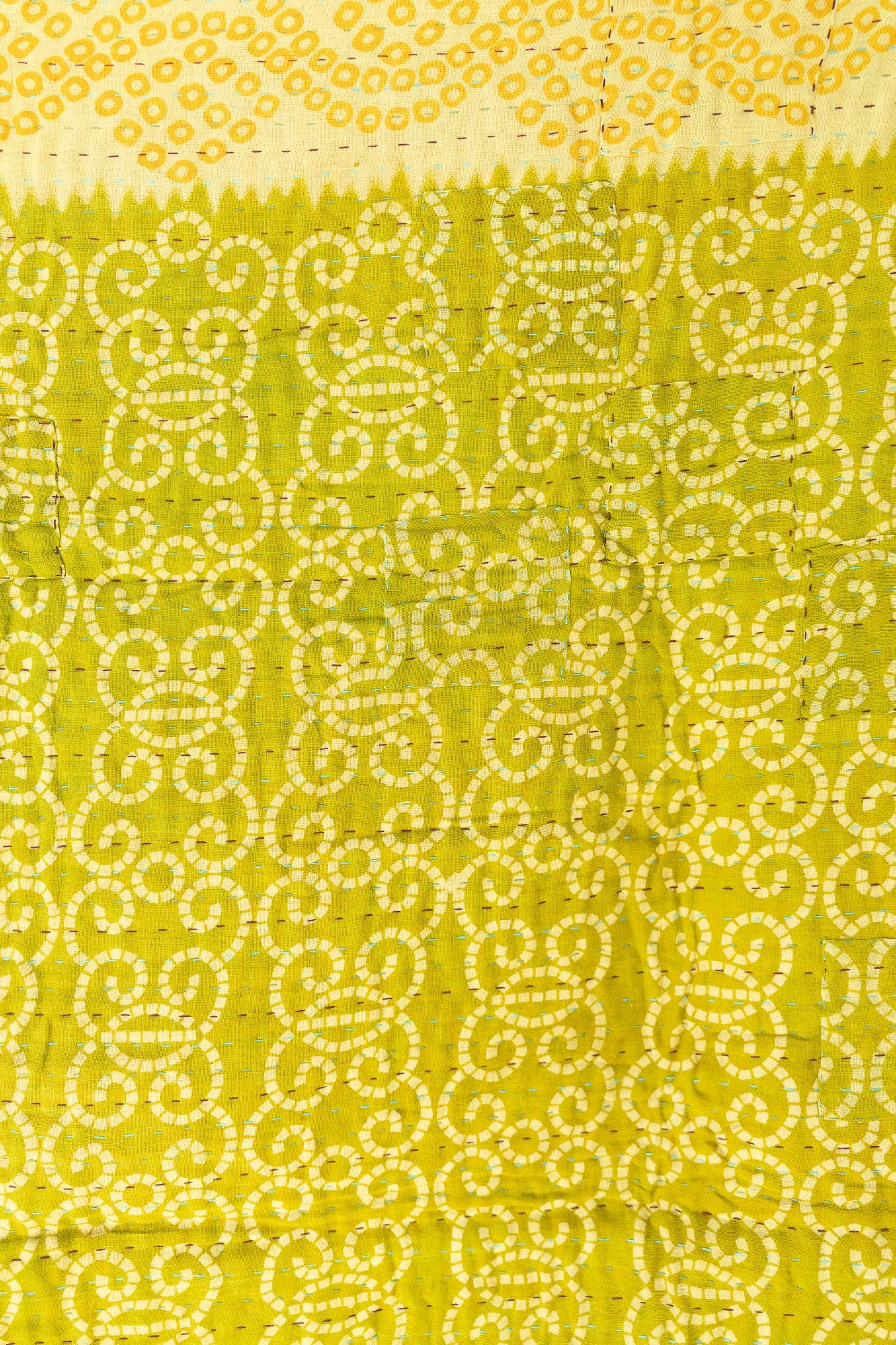 Miracle No. 5 Kantha Baby Blanket