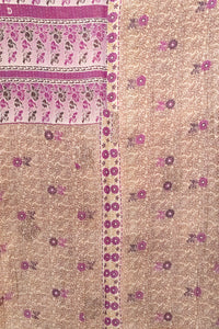 Muse Large Kantha Throw Blanket