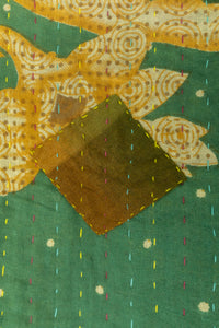 Mutual Kantha Throw Blanket