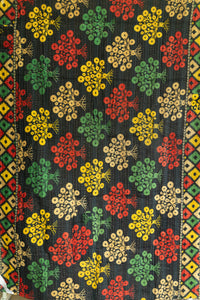 Kantha Throw Bed Quilt
