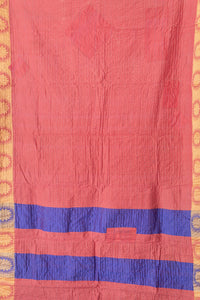 Near Silk Blend Kantha Throw Blanket