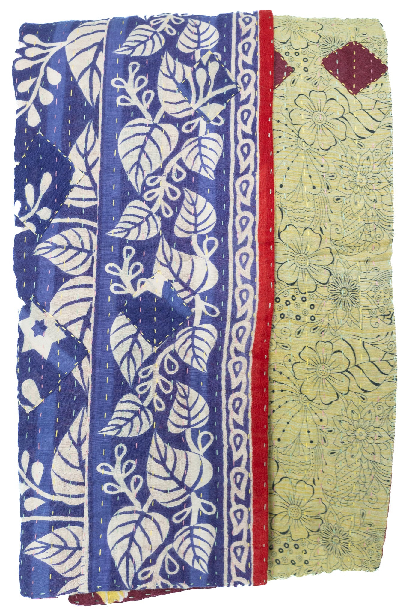 New Kantha Throw Blanket