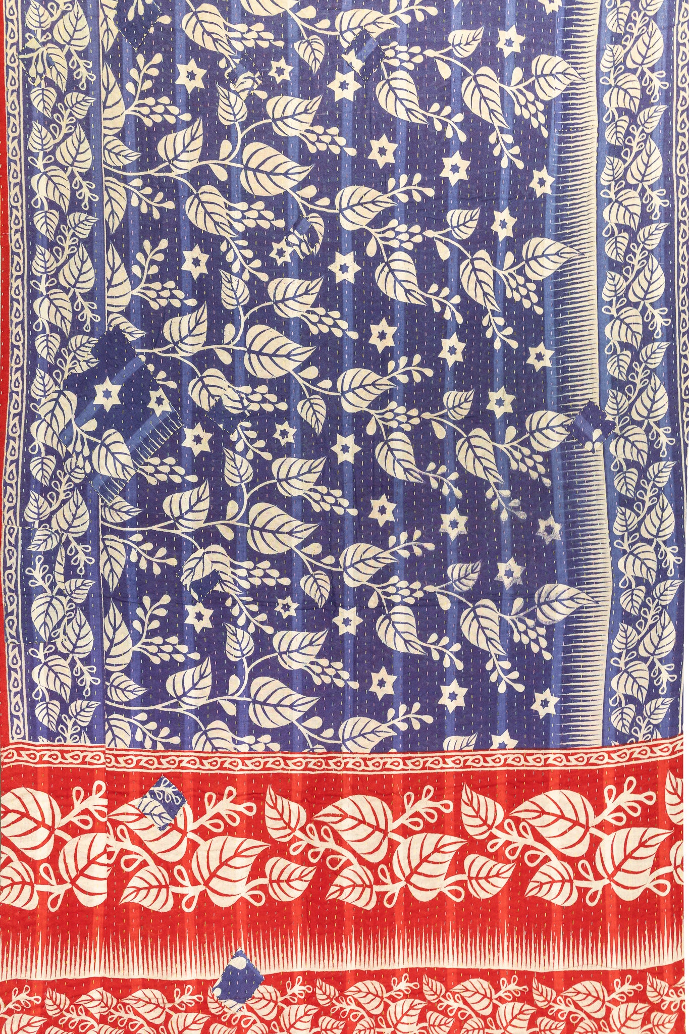 New Kantha Throw Blanket