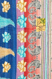 New No. 3 Large Kantha Throw Blanket