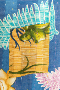 New No. 3 Large Kantha Throw Blanket