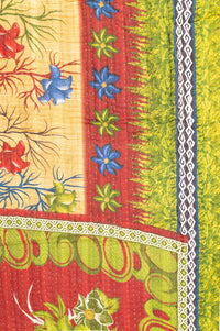 New No. 3 Large Kantha Throw Blanket