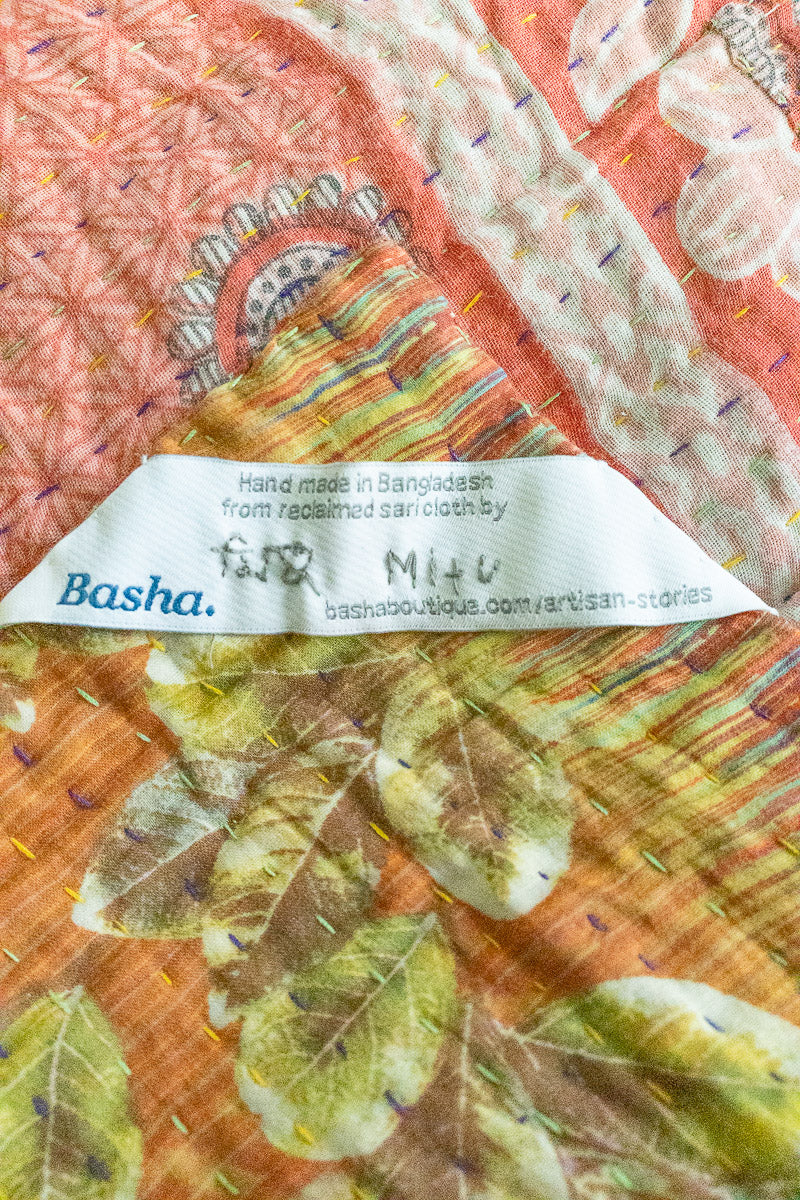 Nice No. 2 Kantha Baby Blanket