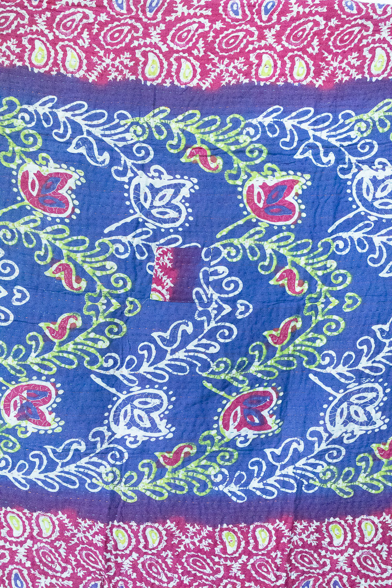 Nice No. 4 Kantha Baby Blanket