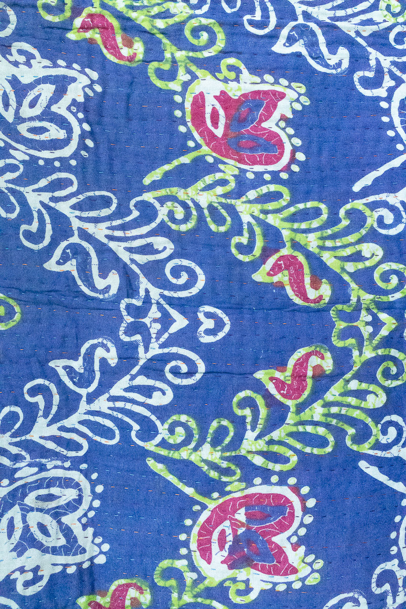 Nice No. 4 Kantha Baby Blanket