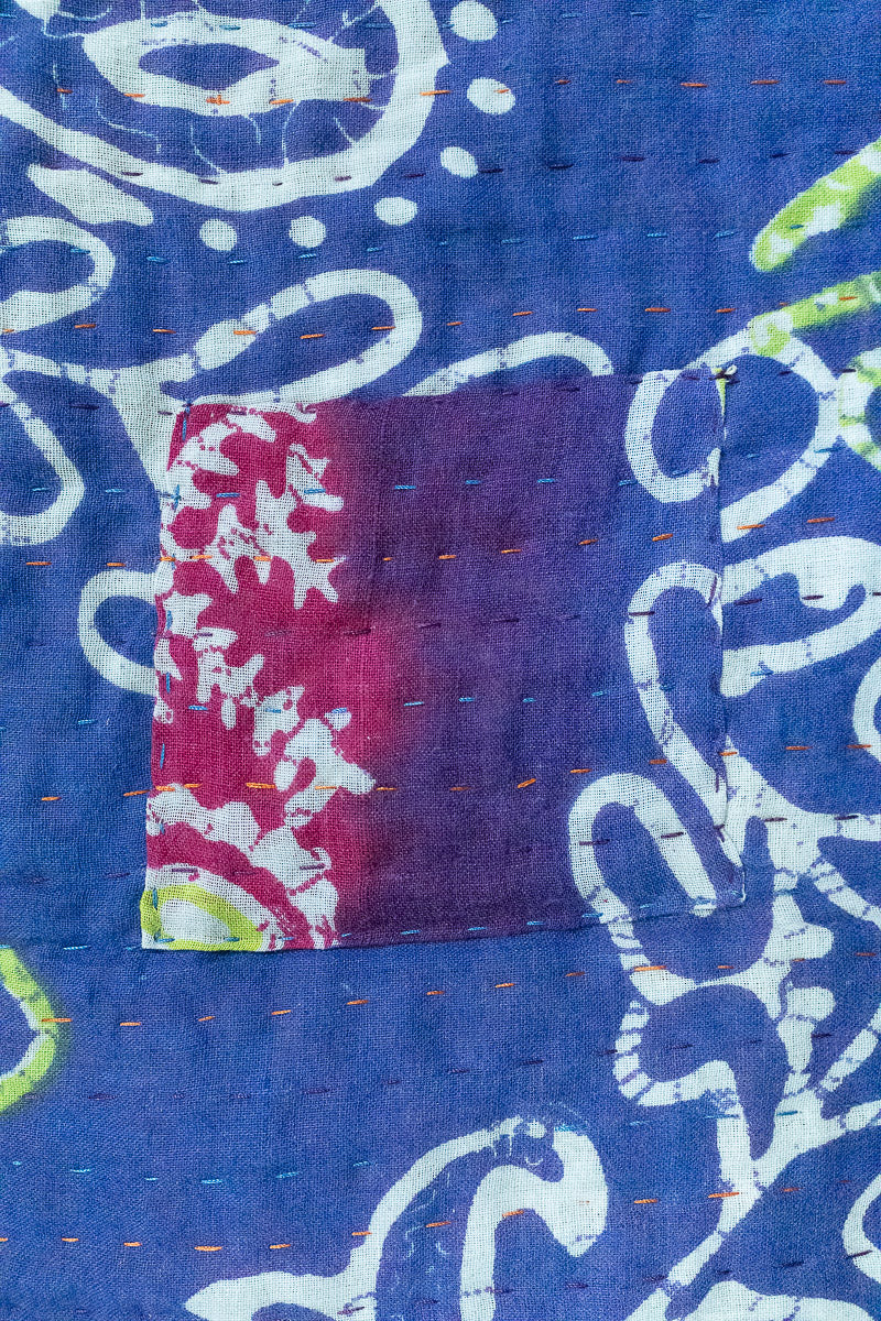 Nice No. 4 Kantha Baby Blanket