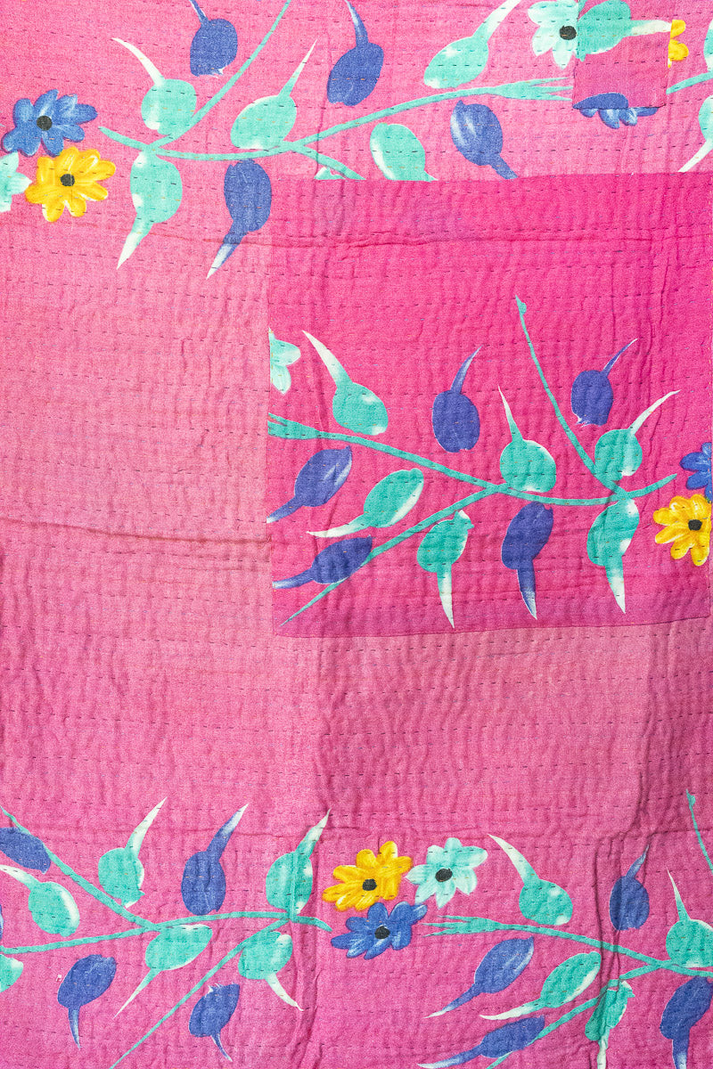 Nice No. 4 Kantha Baby Blanket