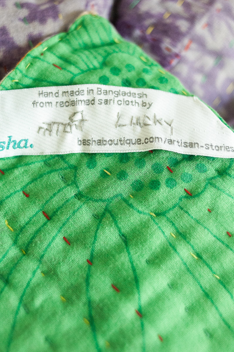 dignify Kantha Baby Blanket Quilt