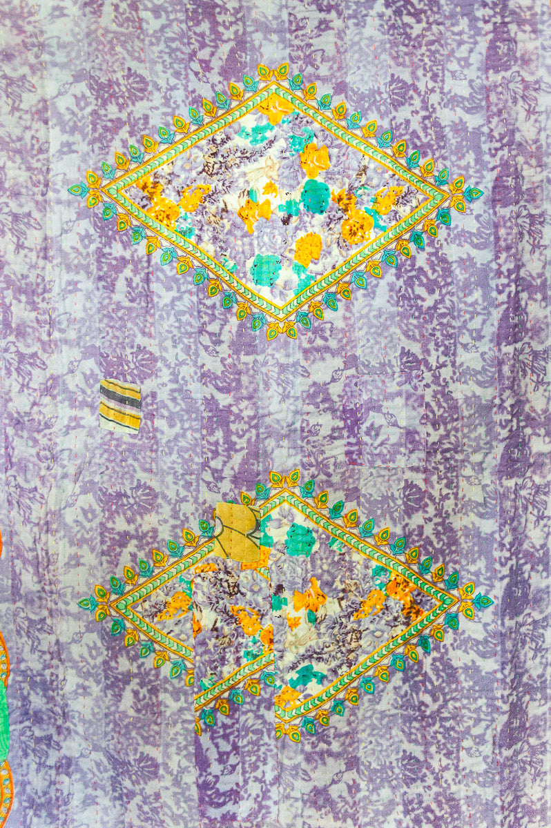 Nice No. 5 Kantha Baby Blanket