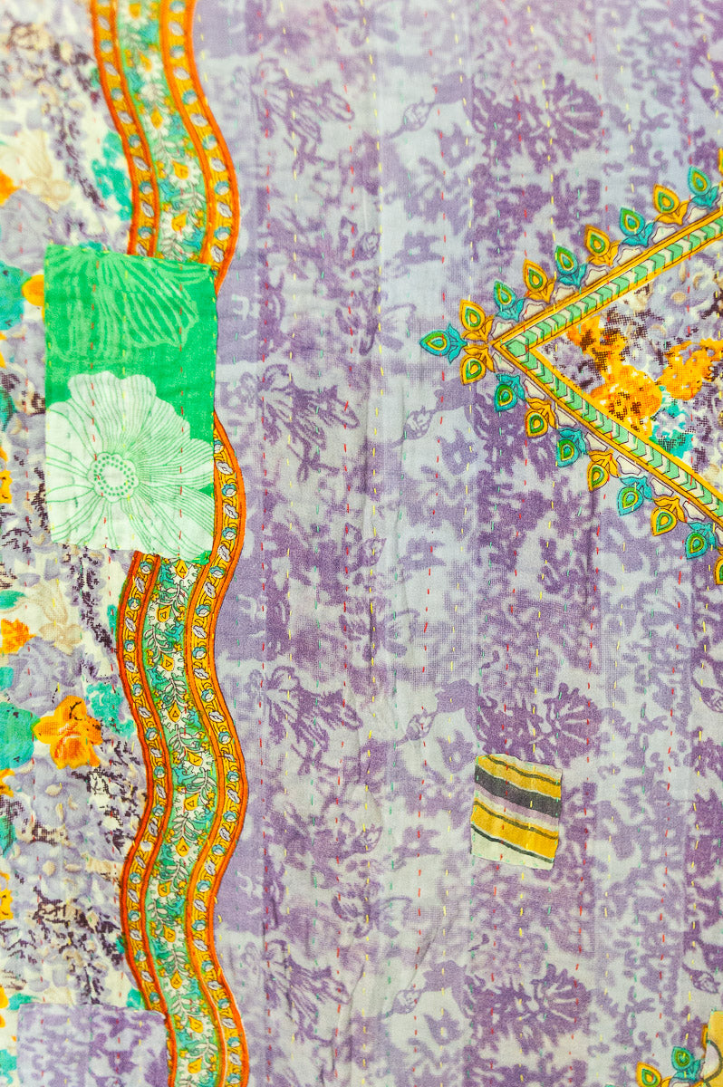 Nice No. 5 Kantha Baby Blanket