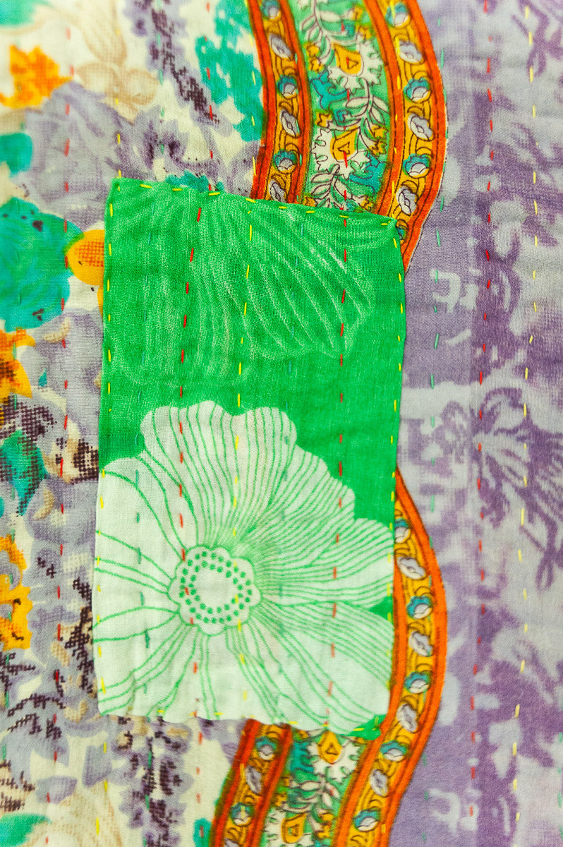 Nice No. 5 Kantha Baby Blanket