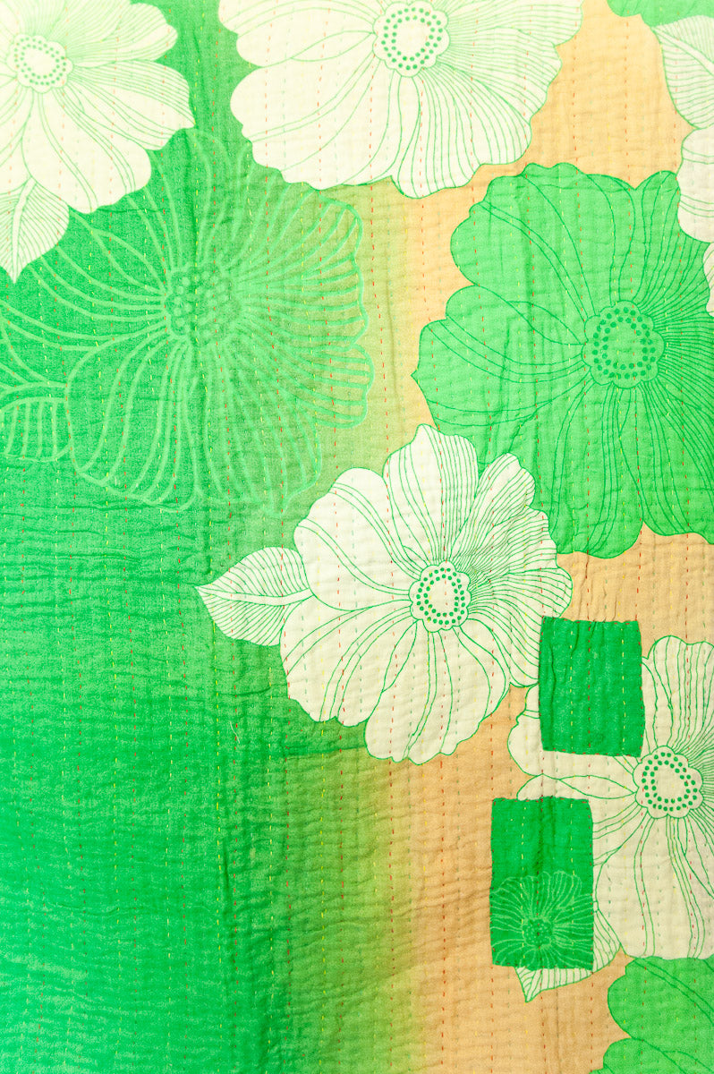 Nice No. 5 Kantha Baby Blanket