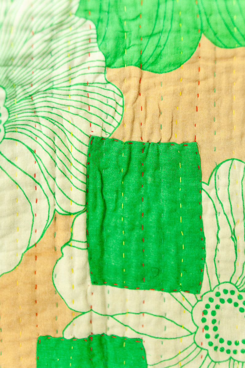 Nice No. 5 Kantha Baby Blanket