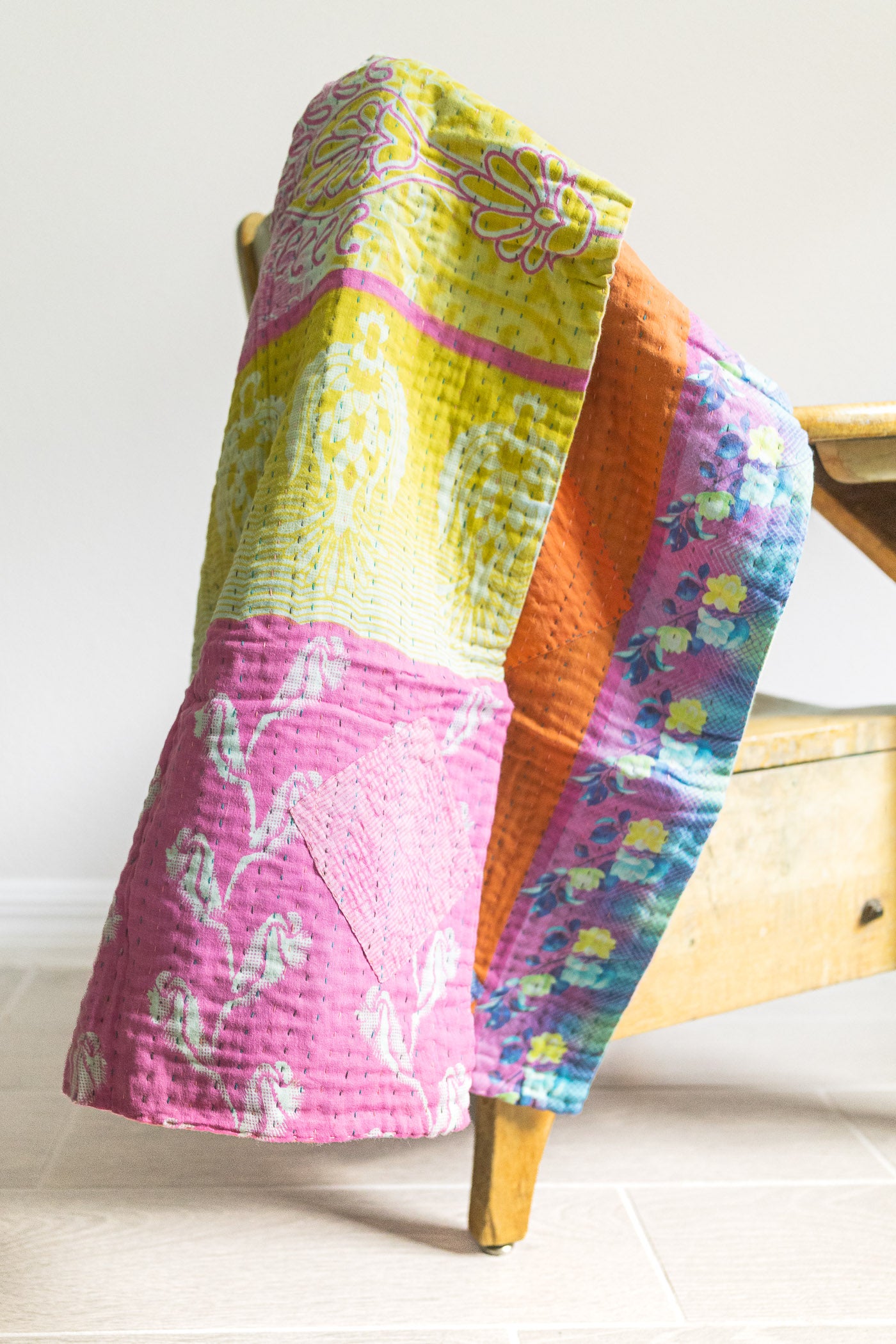 Nice No. 1 Mini Kantha Blanket