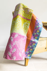 Nice No. 1 Mini Kantha Blanket