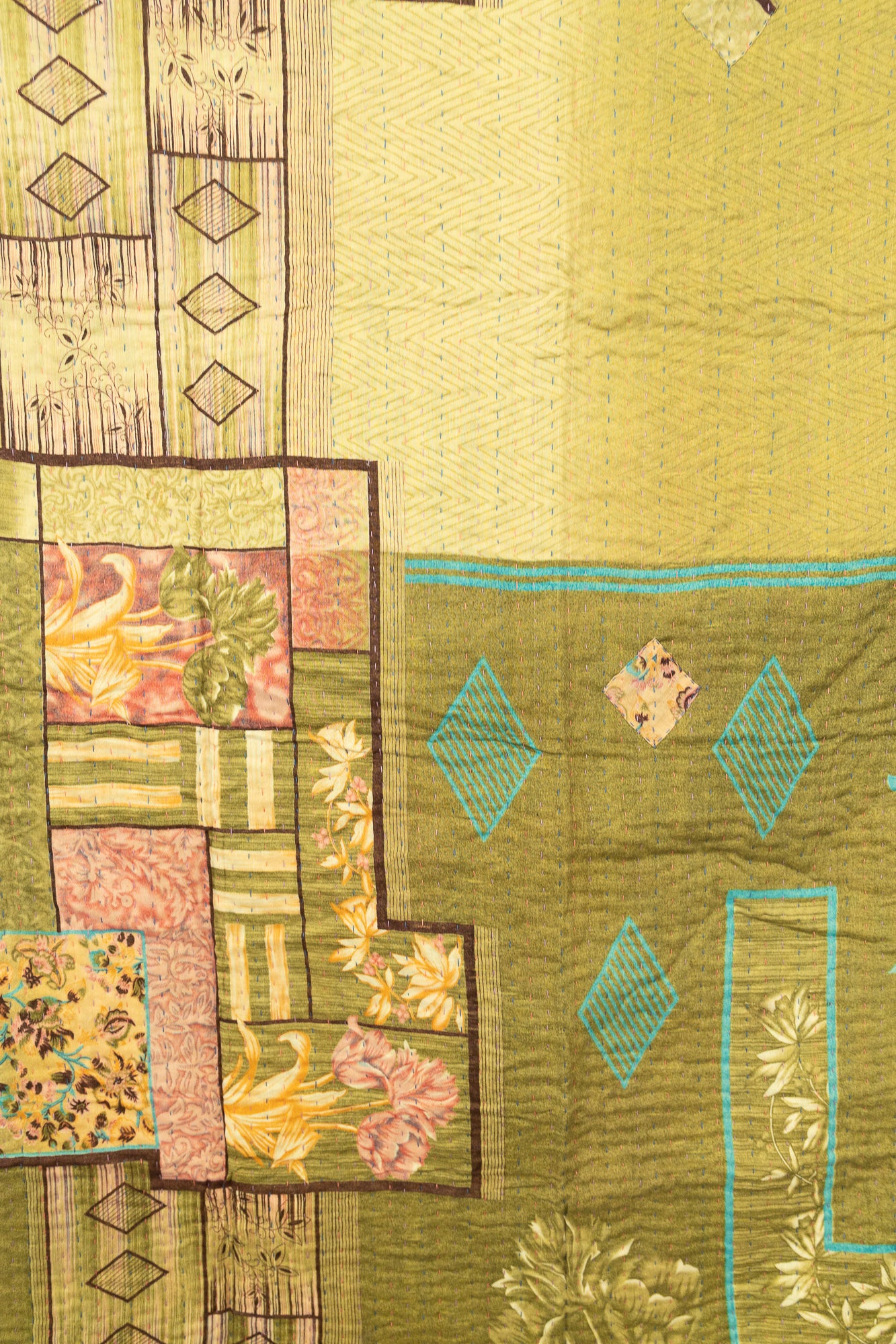 Nice No. 3 Kantha Baby Blanket