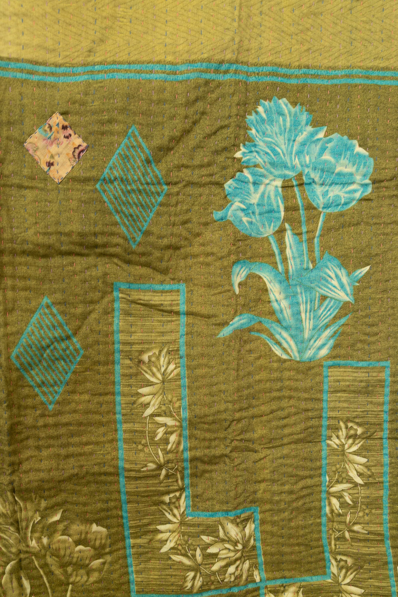 Nice No. 3 Kantha Baby Blanket
