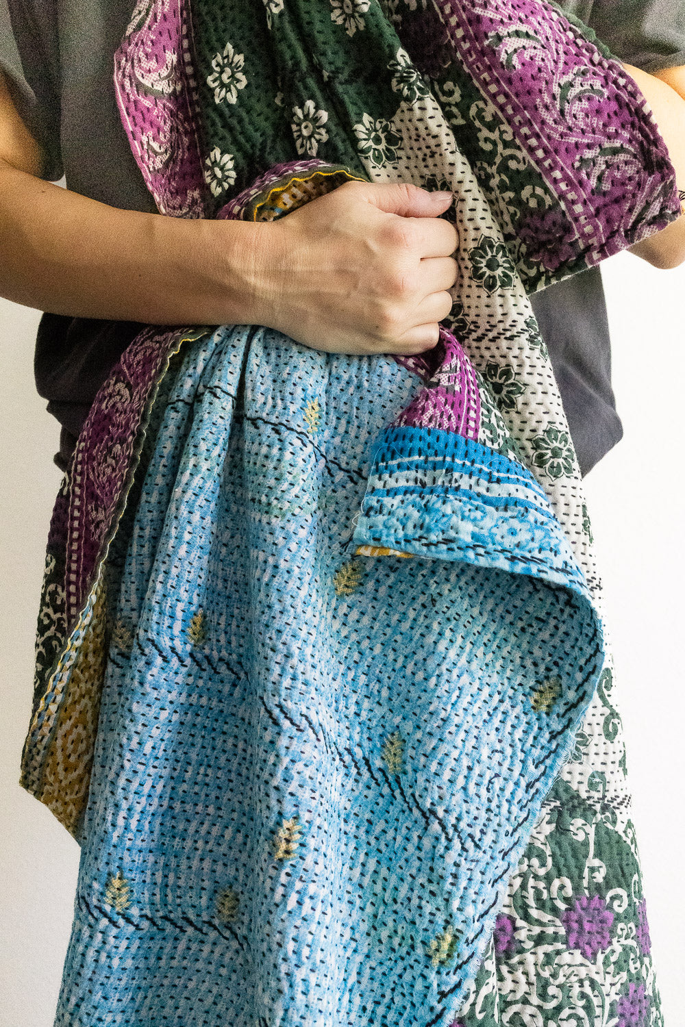 Masterpiece No. 137 Kantha Quilt
