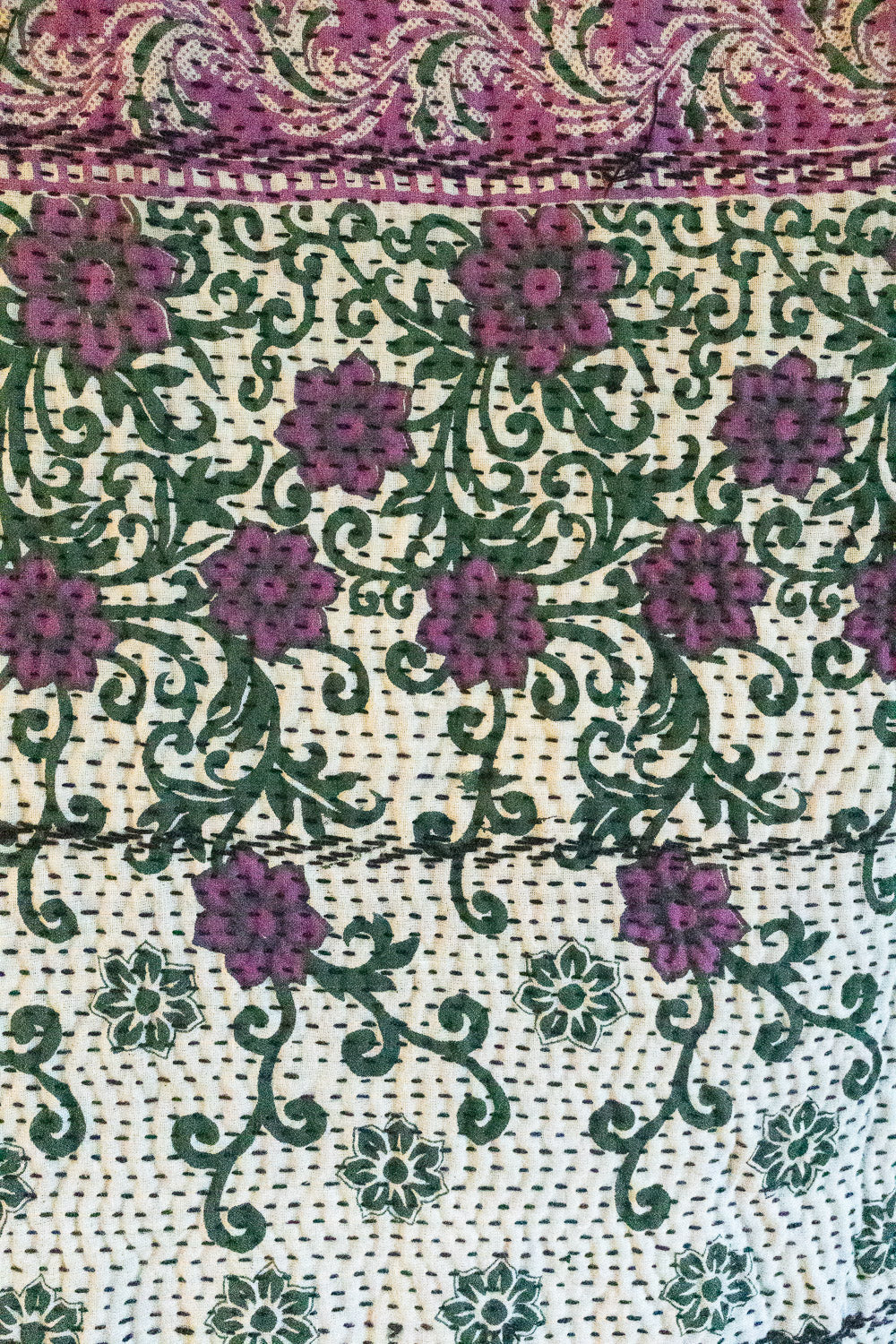 Masterpiece No. 137 Kantha Quilt