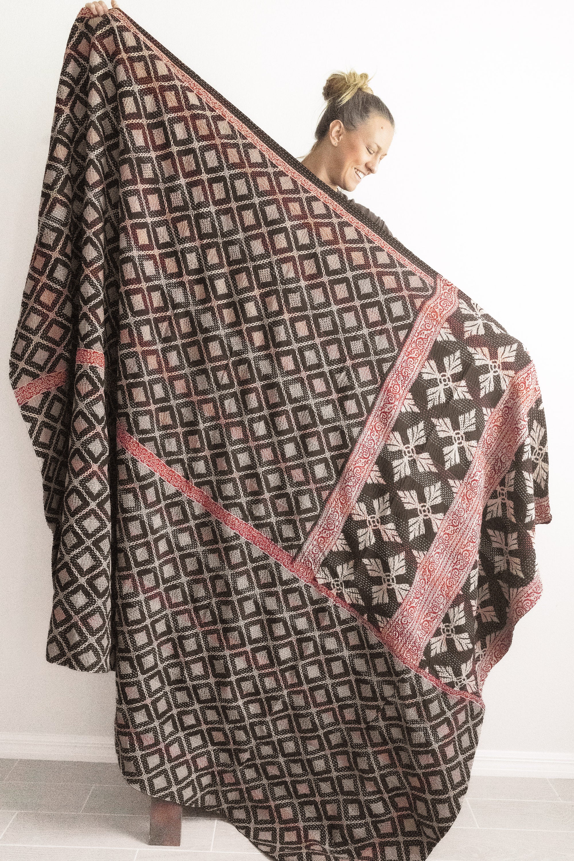 Masterpiece No. 140 Kantha Quilt