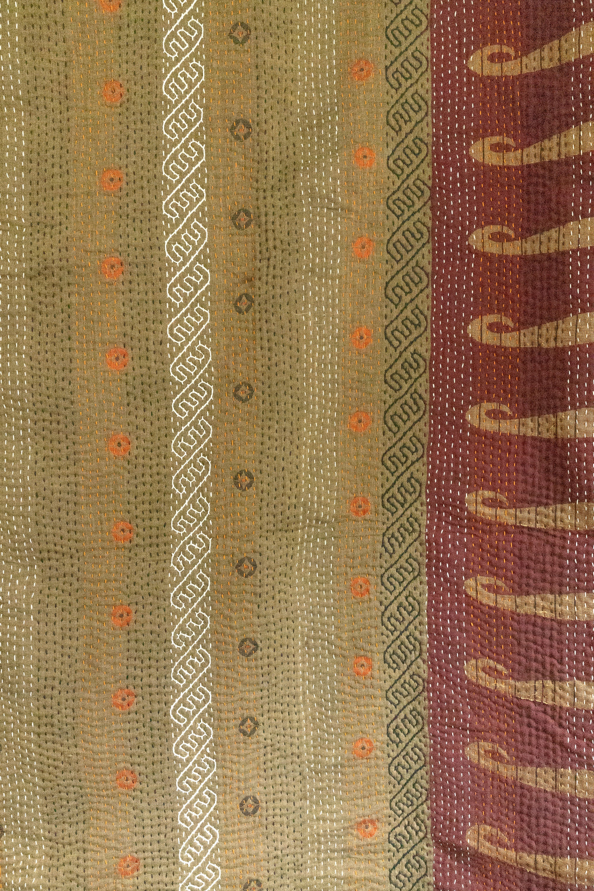 Masterpiece No. 140 Kantha Quilt