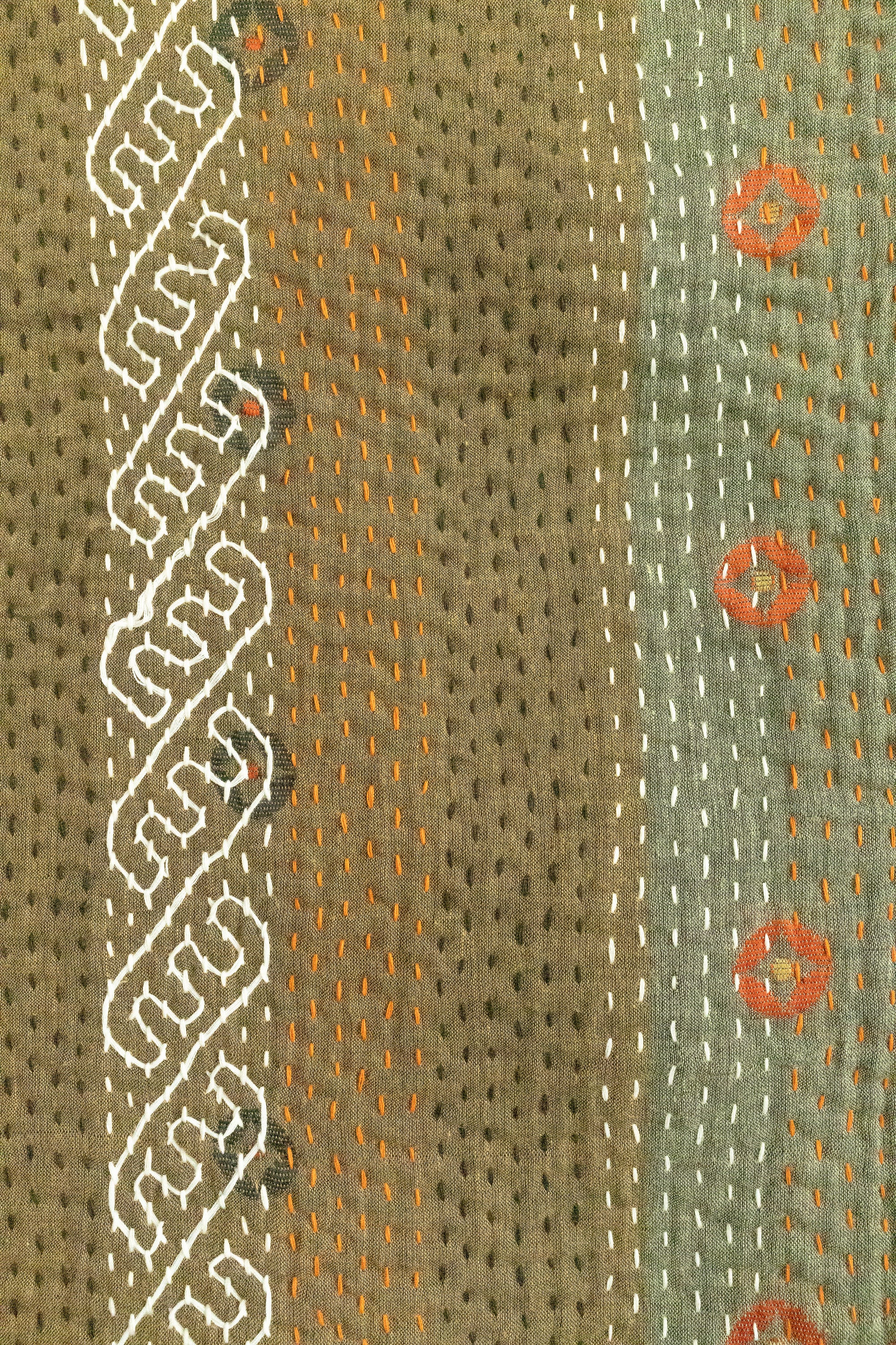 Masterpiece No. 140 Kantha Quilt