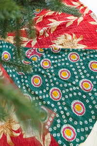 Christmas Kantha Tree Skirts