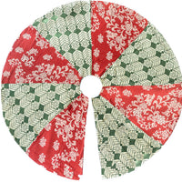 Christmas Kantha Tree Skirts