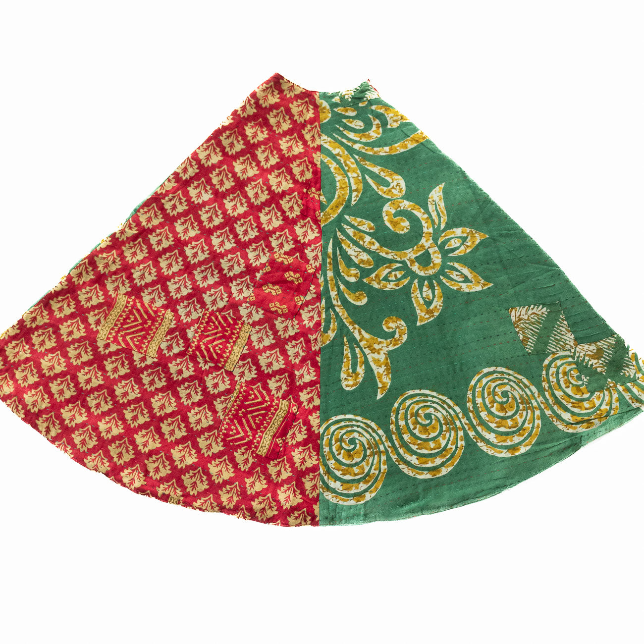 Christmas Kantha Tree Skirts