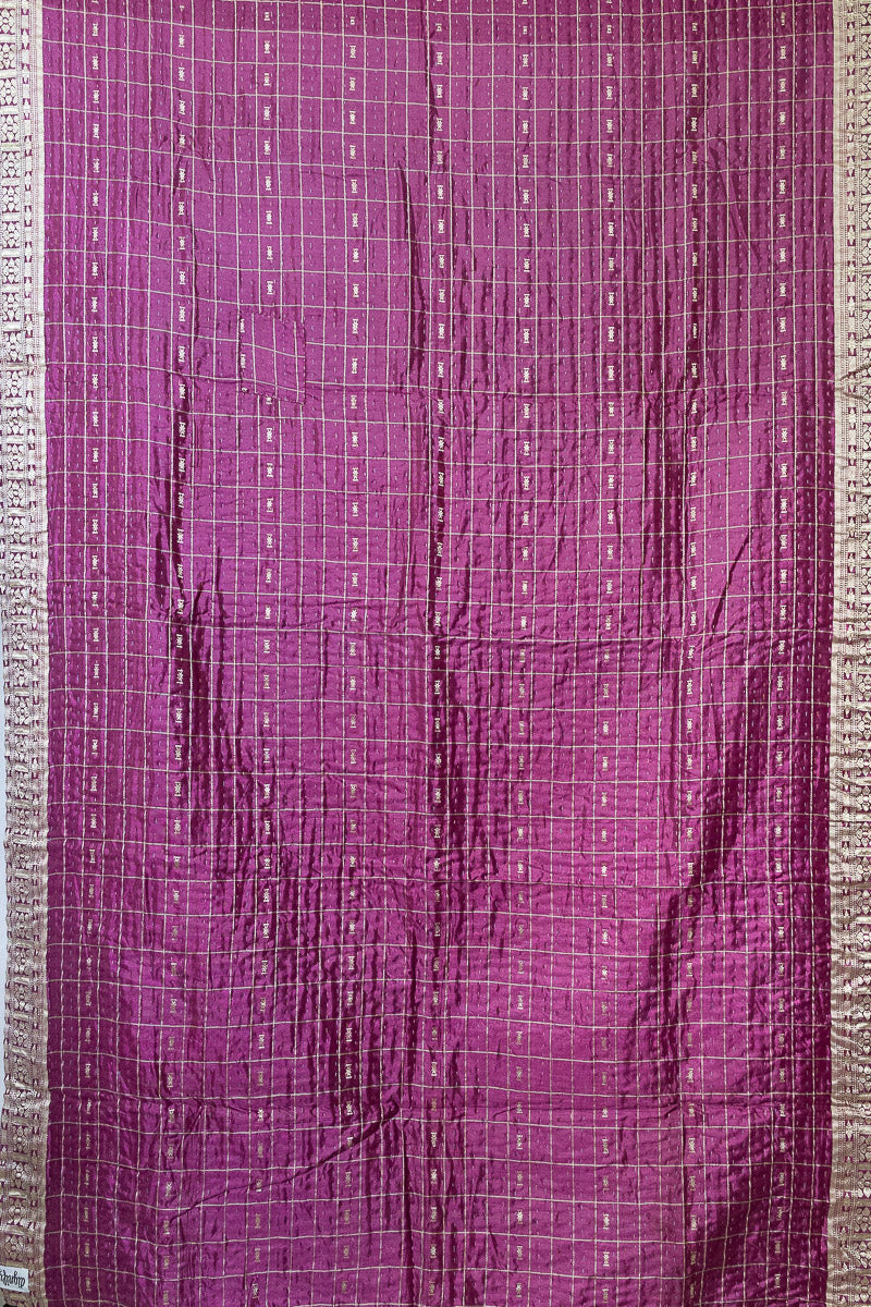 Noble Silk Blend Kantha Throw