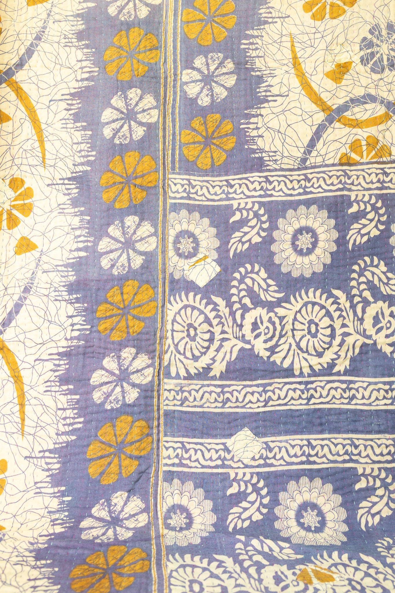 Noble No. 5 Large Kantha Throw