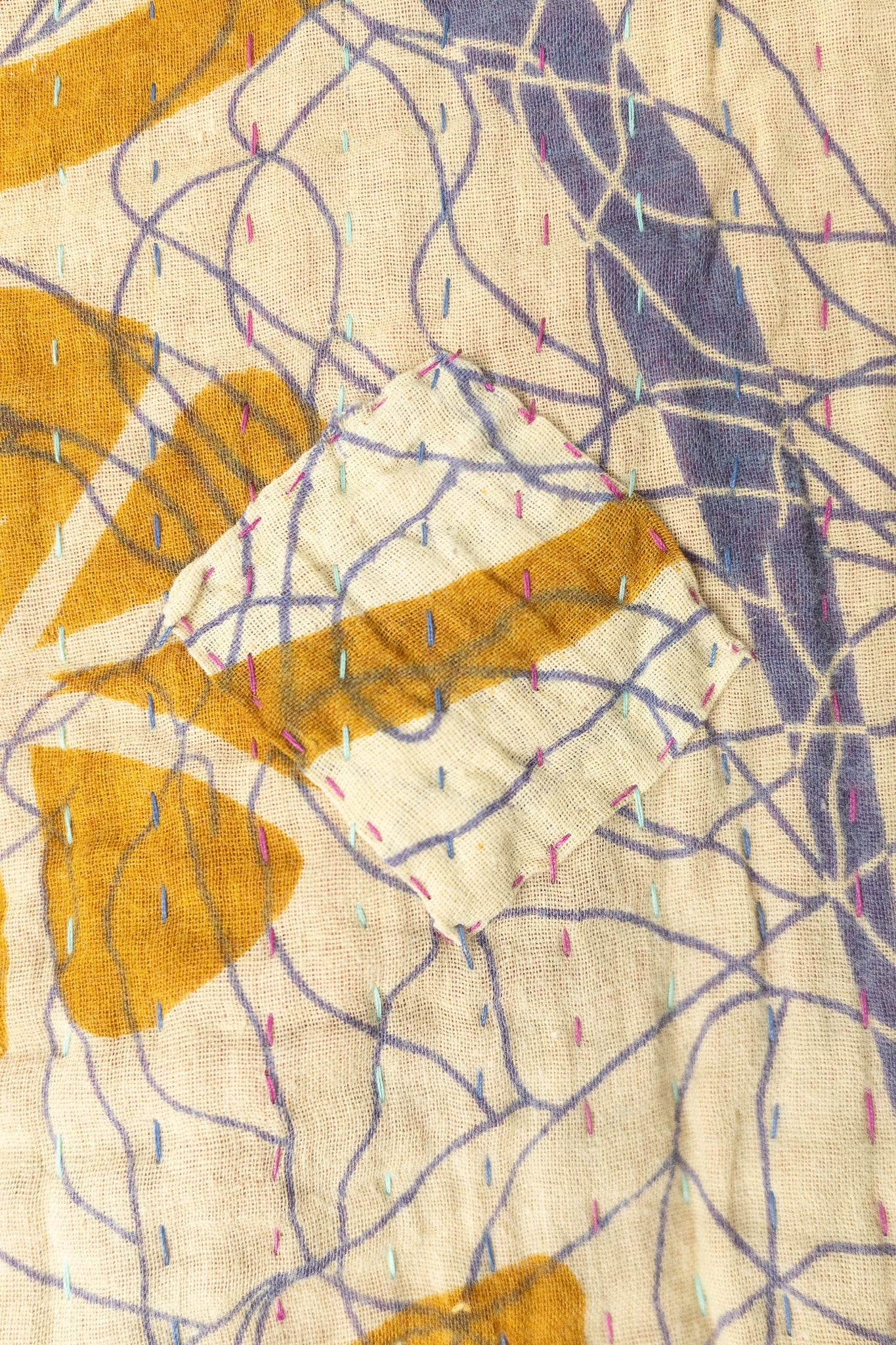 Noble No. 5 Large Kantha Throw