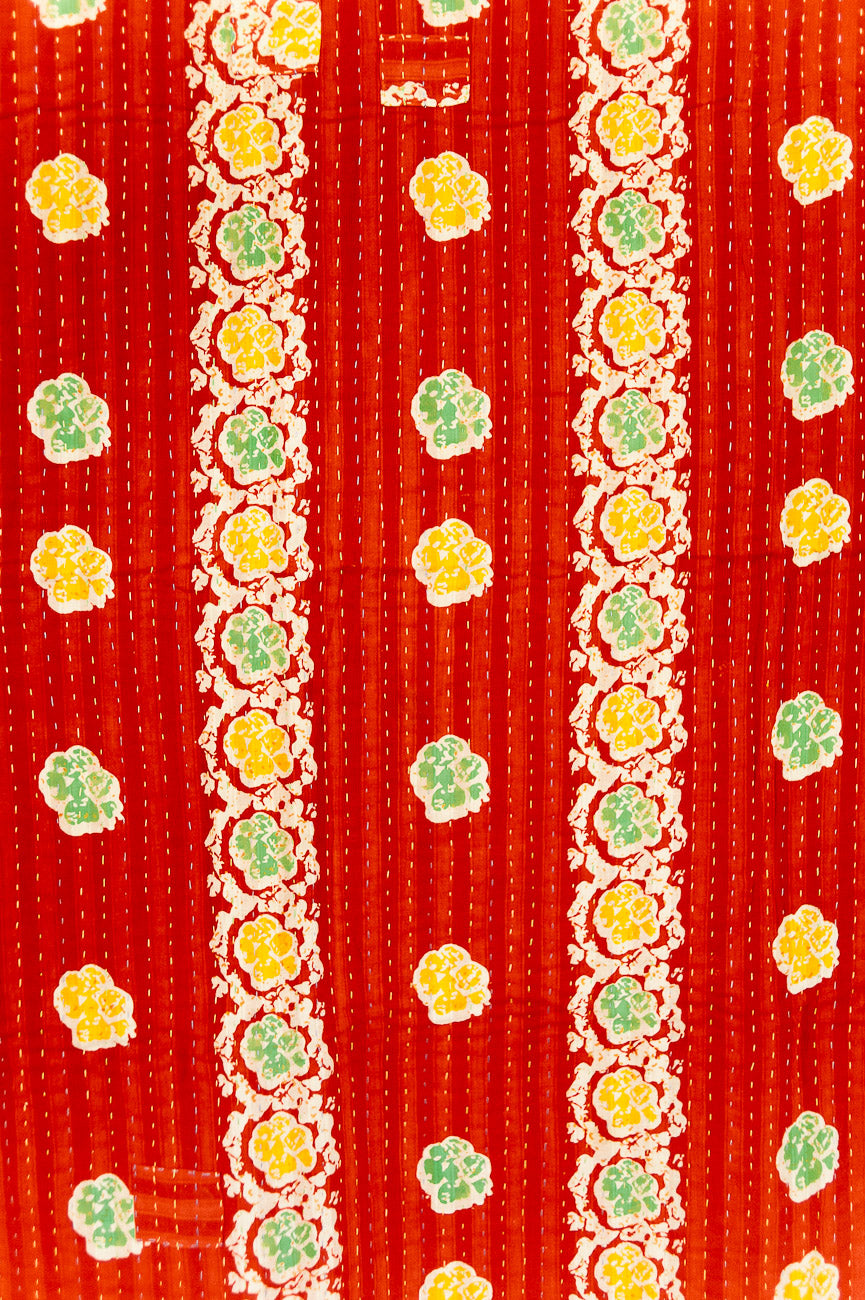 Noel Kantha Christmas Throw