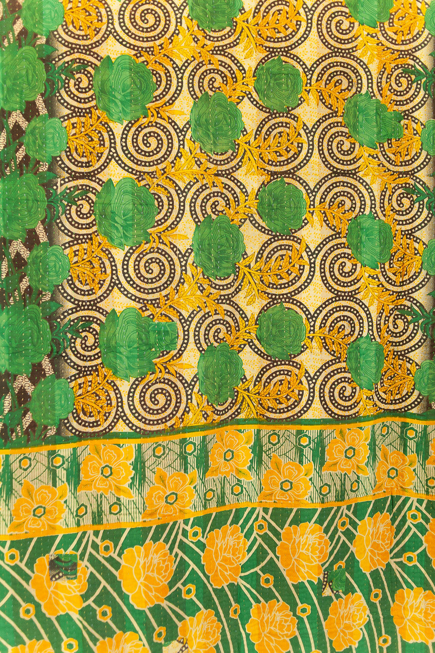 Noel Kantha Christmas Throw