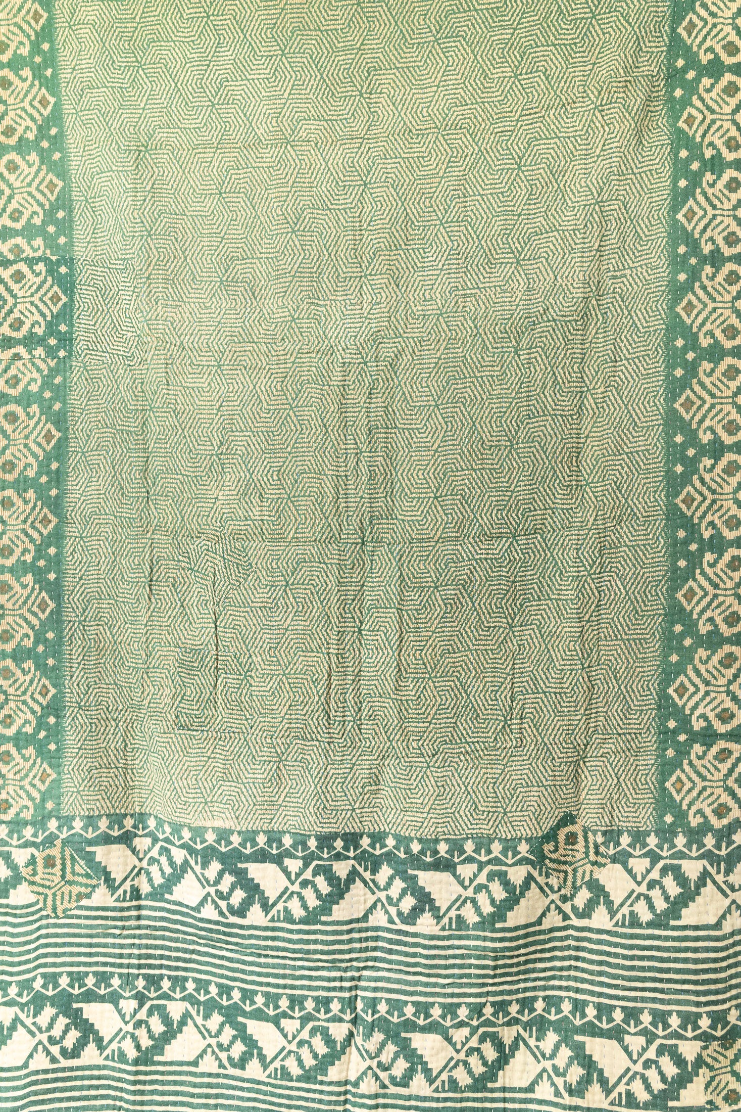 Noelle Holiday Kantha Blanket