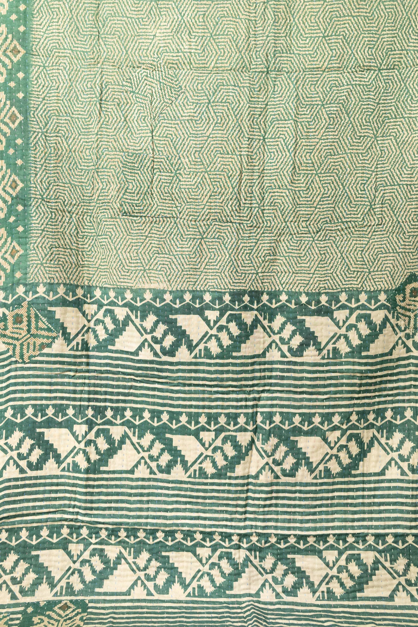 Noelle Holiday Kantha Blanket