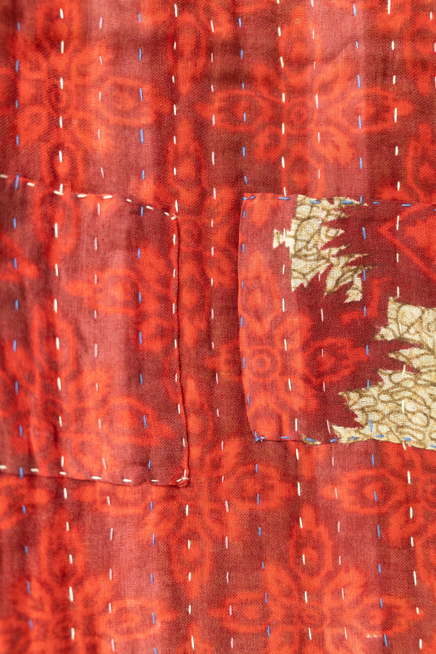 Noelle Holiday Kantha Blanket