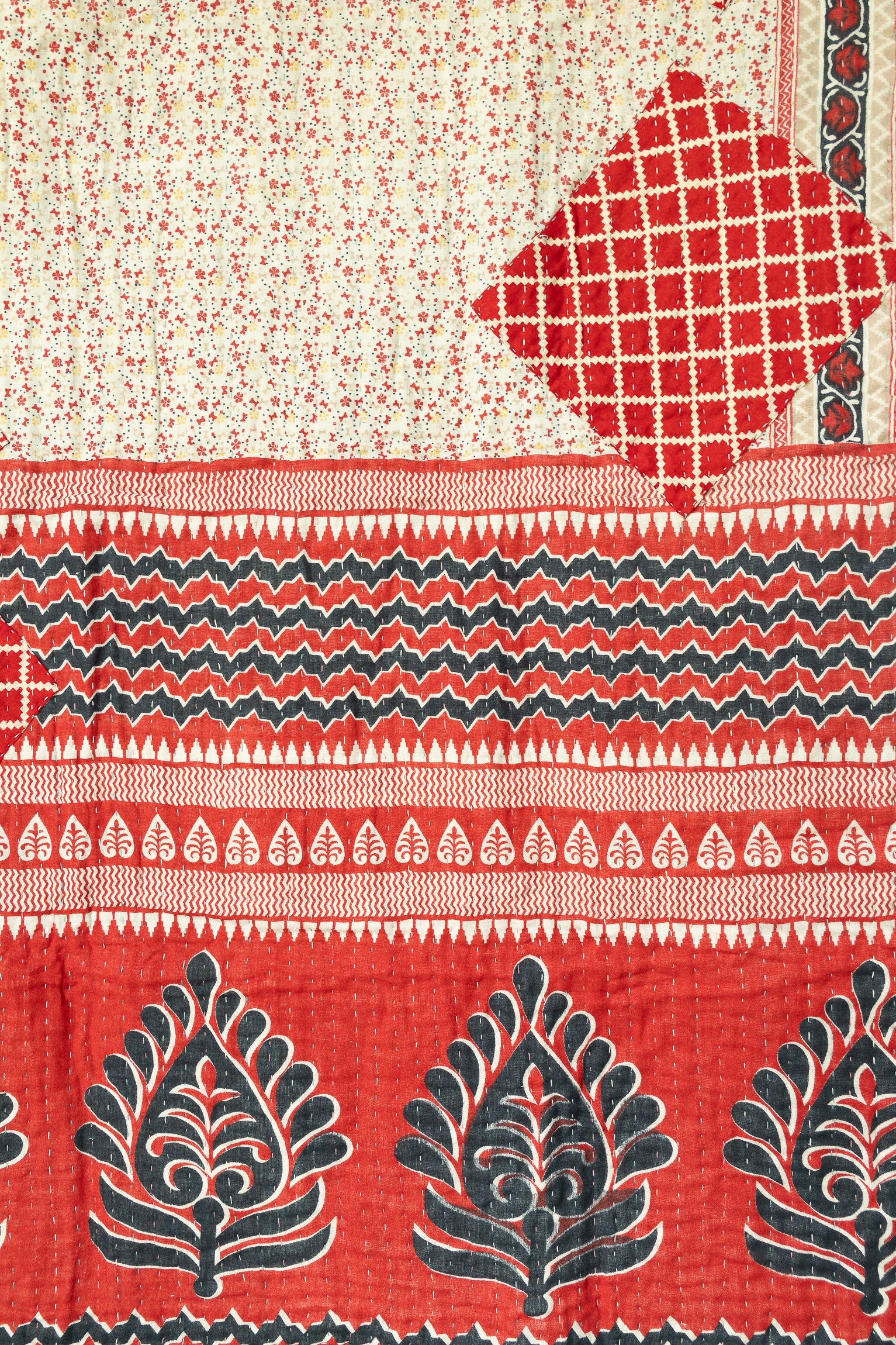 Noteworthy Kantha Throw