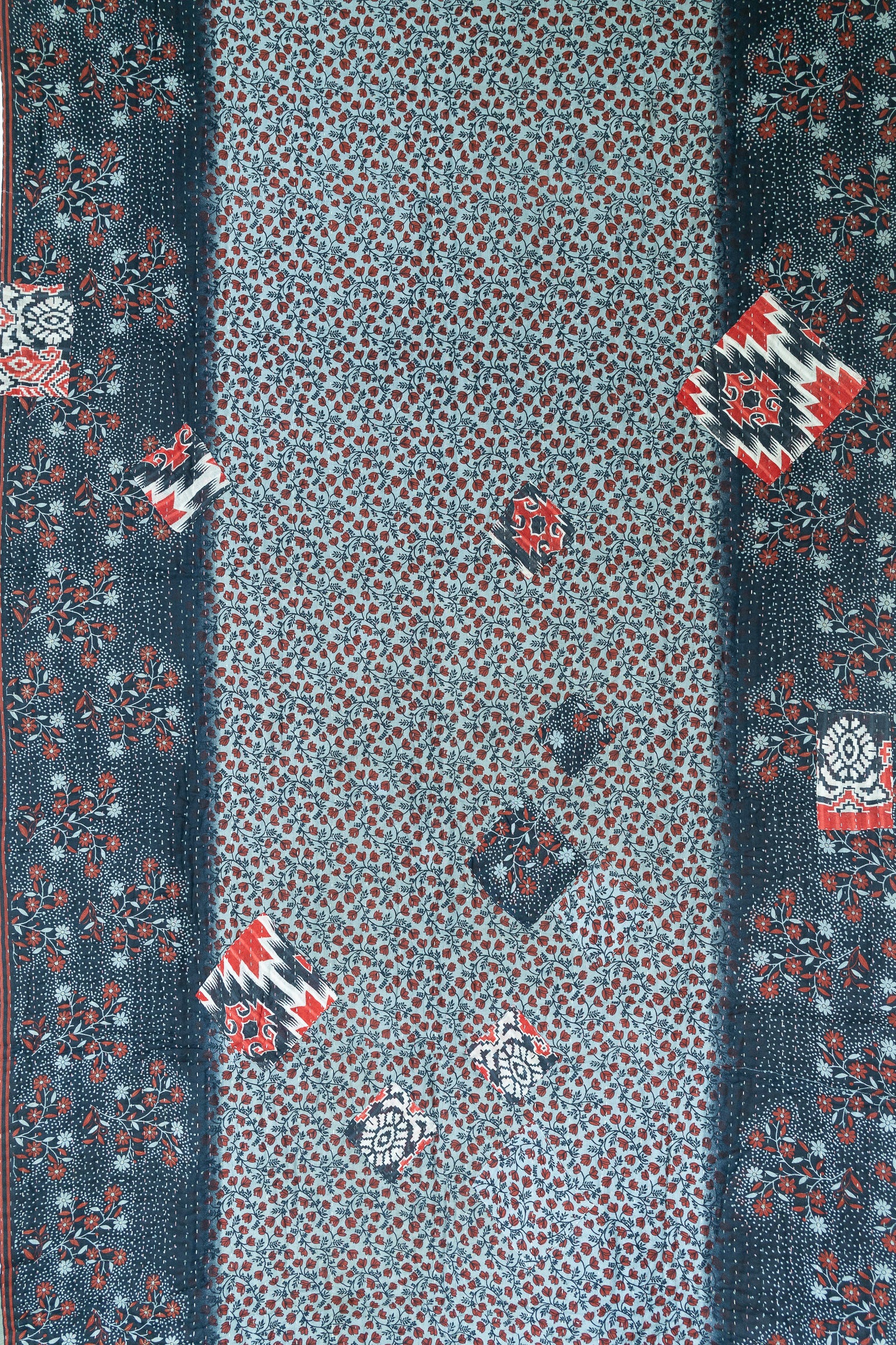 Noteworthy Kantha Throw