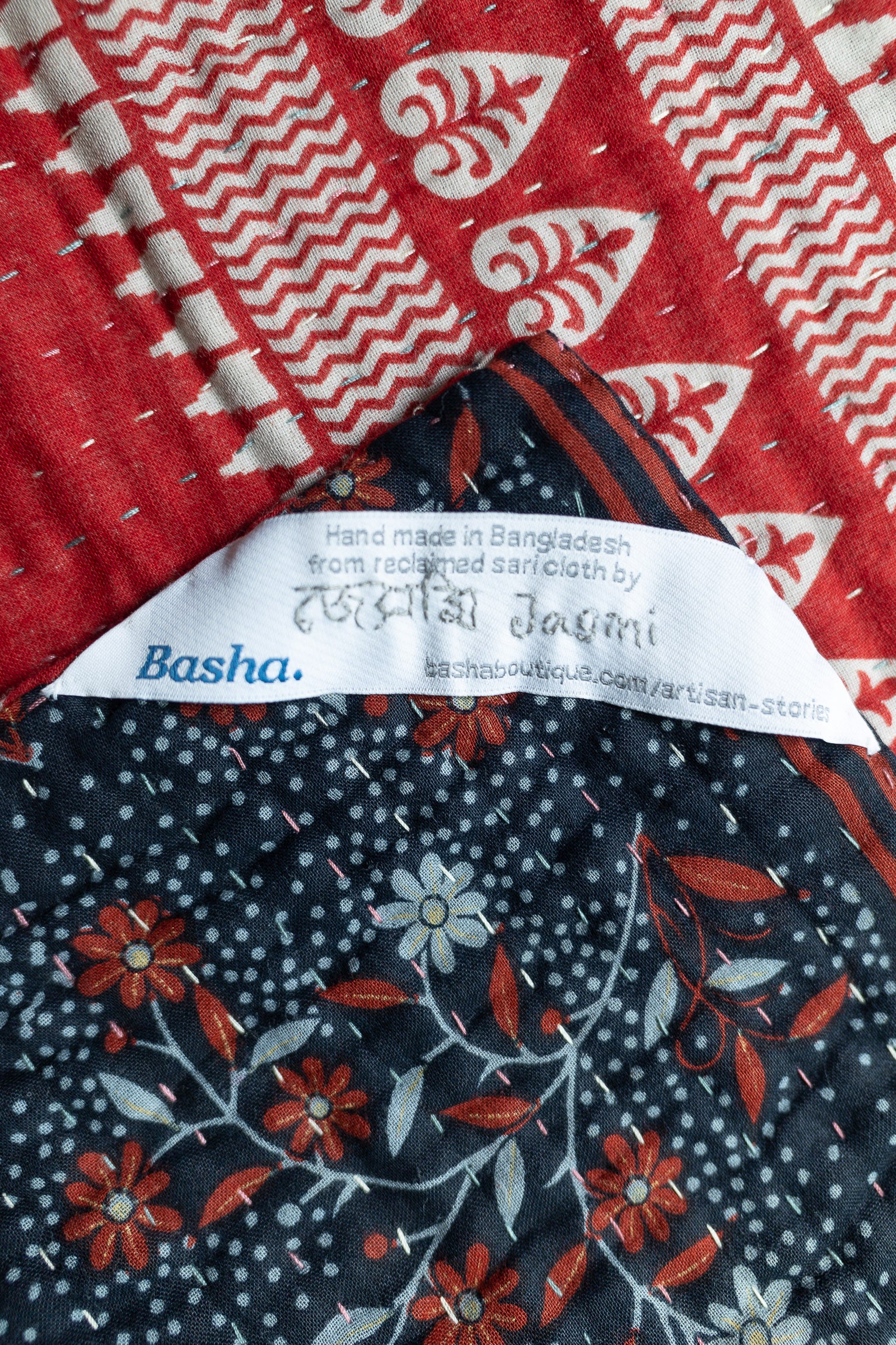 Noteworthy Kantha Throw