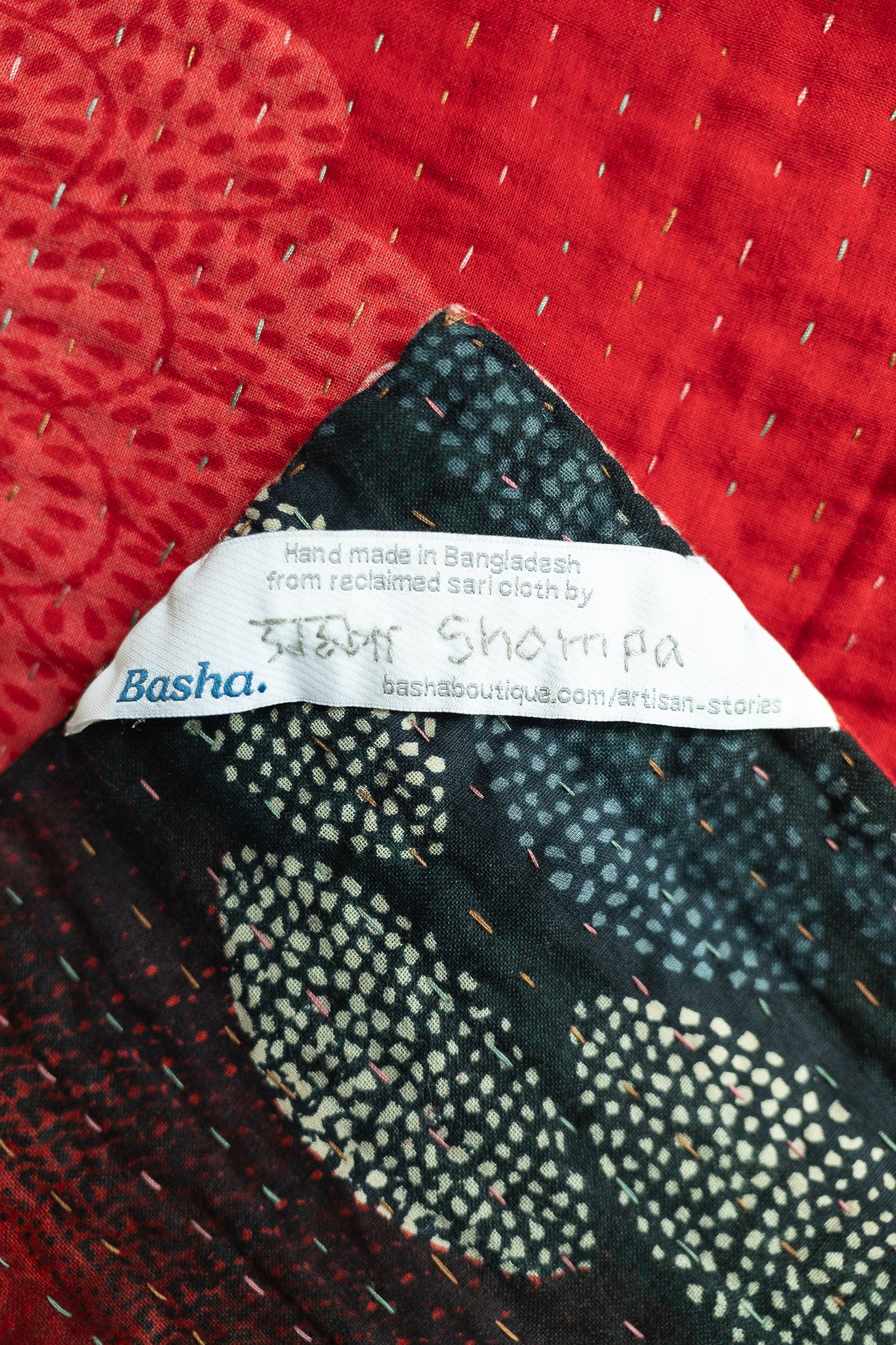 Nourish Kantha Throw