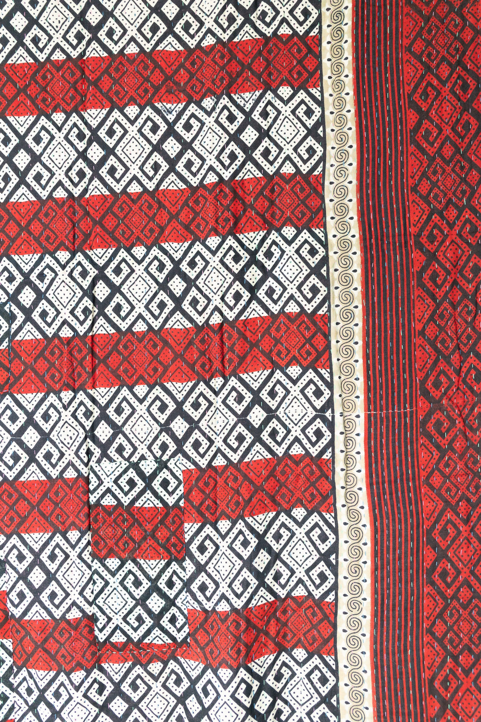 Novel Kantha Throw