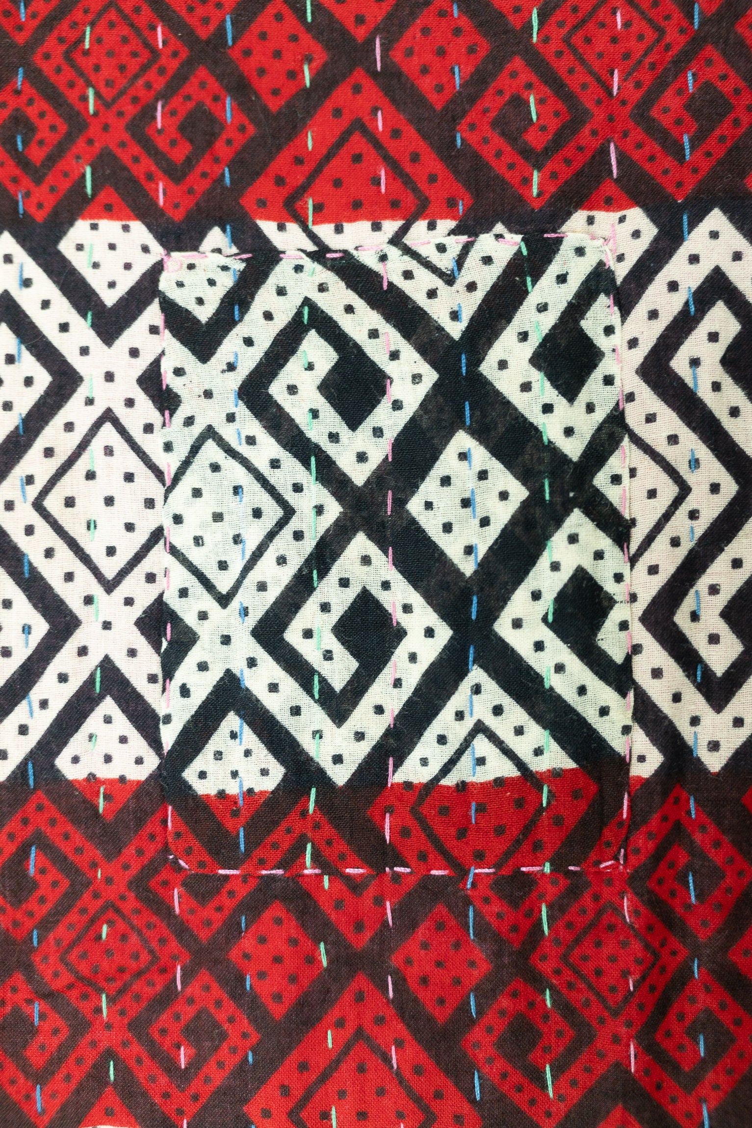 Novel Kantha Throw