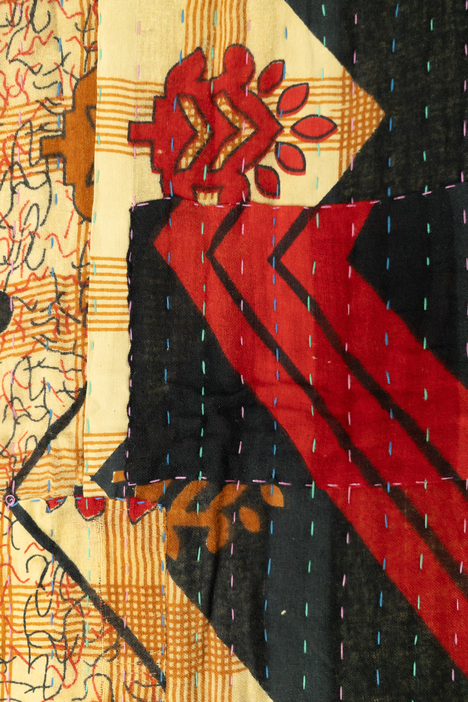 Novel Kantha Throw